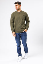 TIMBERLAND - סווטשירט EXETER RIVER ירוק זית - MASHBIR//365