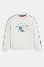 OKAIDI - סווטשירט פרידום בצבע אפור לילדים - MASHBIR//365