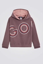 OKAIDI - סווטשירט GO צבע בורדו לילדות - MASHBIR//365