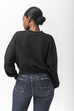 LEVI'S - סווטשירט GRAPHIC LAUNDRY DAY CREWNECK שחור - MASHBIR//365