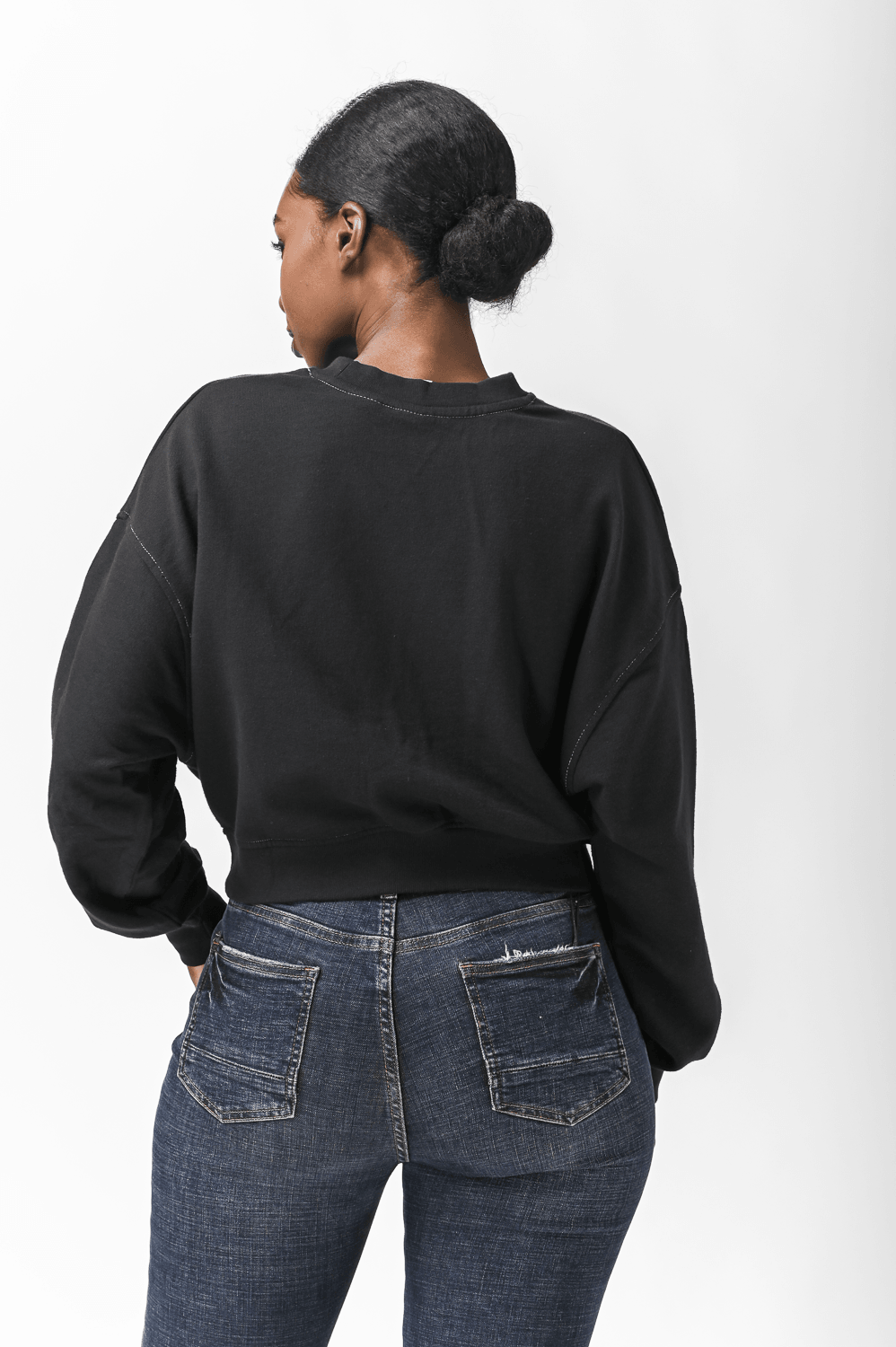 LEVI'S - סווטשירט GRAPHIC LAUNDRY DAY CREWNECK שחור - MASHBIR//365