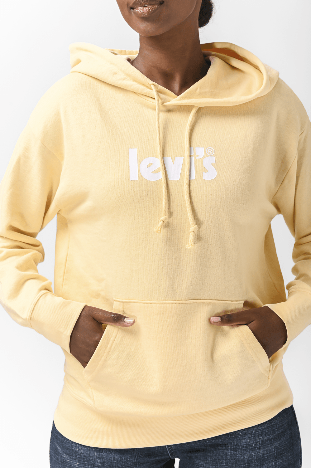 LEVI'S - סווטשירט GRAPHIC STANDARD צבע צהוב - MASHBIR//365