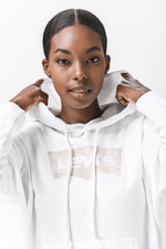 LEVI'S - סווטשירט GRAPHIC STANDARD צבע לבן - MASHBIR//365