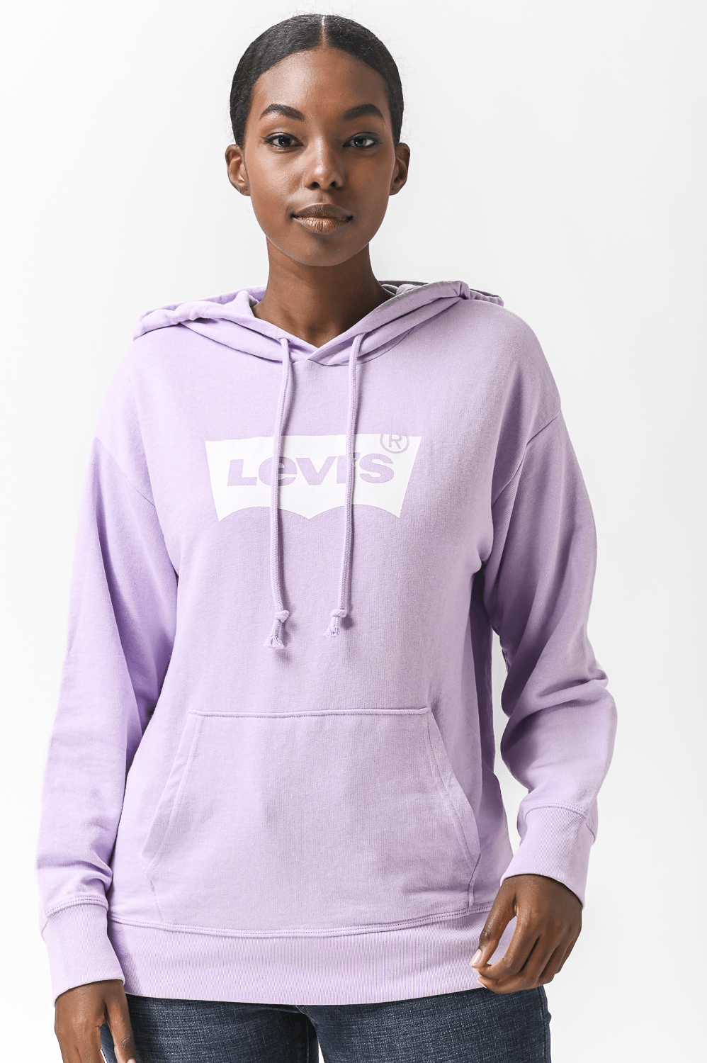 LEVI'S - סווטשירט GRAPHIC STANDARD צבע לילך - MASHBIR//365