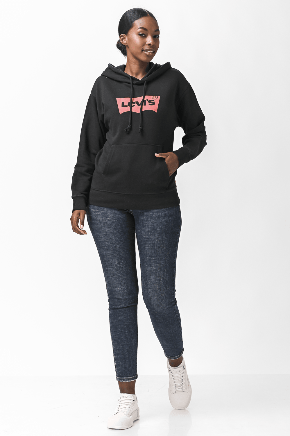 LEVI'S - סווטשירט GRAPHIC STANDARD צבע שחור - MASHBIR//365