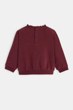 OBAIBI - סווטשירט הדפס פרחים סגול לתינוקות - MASHBIR//365