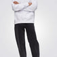 Calvin Klein - סווטשירט HOODIE עם כובע בצבע לבן - MASHBIR//365 - 2
