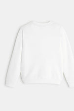 OKAIDI - סווטשירט ציפור רקומה בצבע לבן - MASHBIR//365