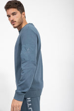 NAUTICA - סווטשירט קפוצ'ון DARK BLUE - MASHBIR//365