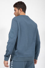 NAUTICA - סווטשירט קפוצ'ון DARK BLUE - MASHBIR//365