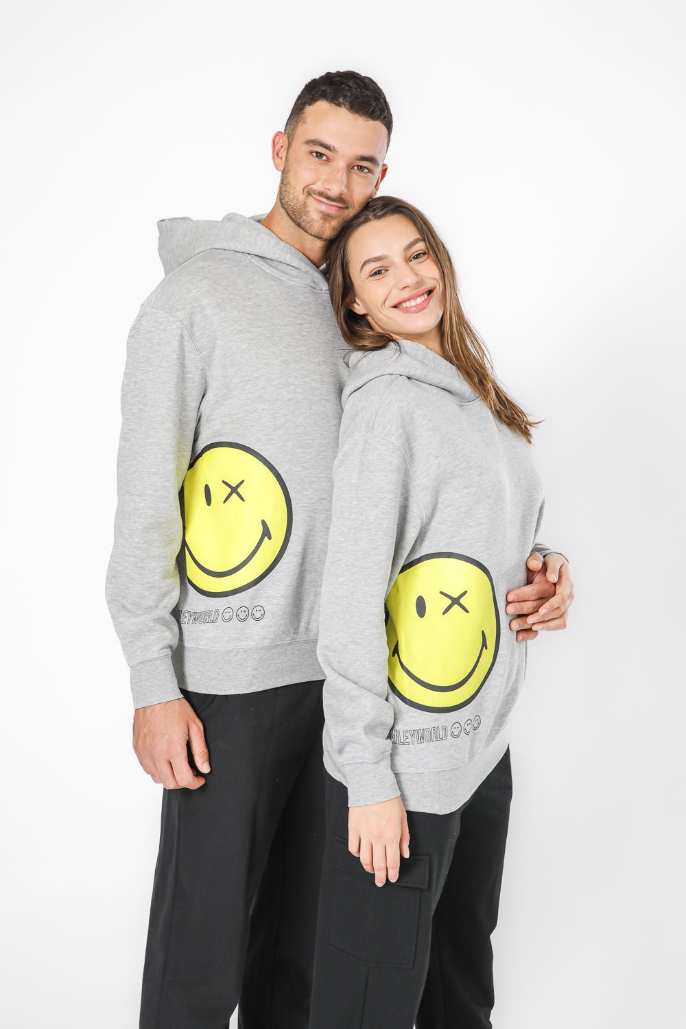 DELTA - סווטשירט קפוצ’ון פוטר יוניסקס ®SMILEYWORLD - MASHBIR//365