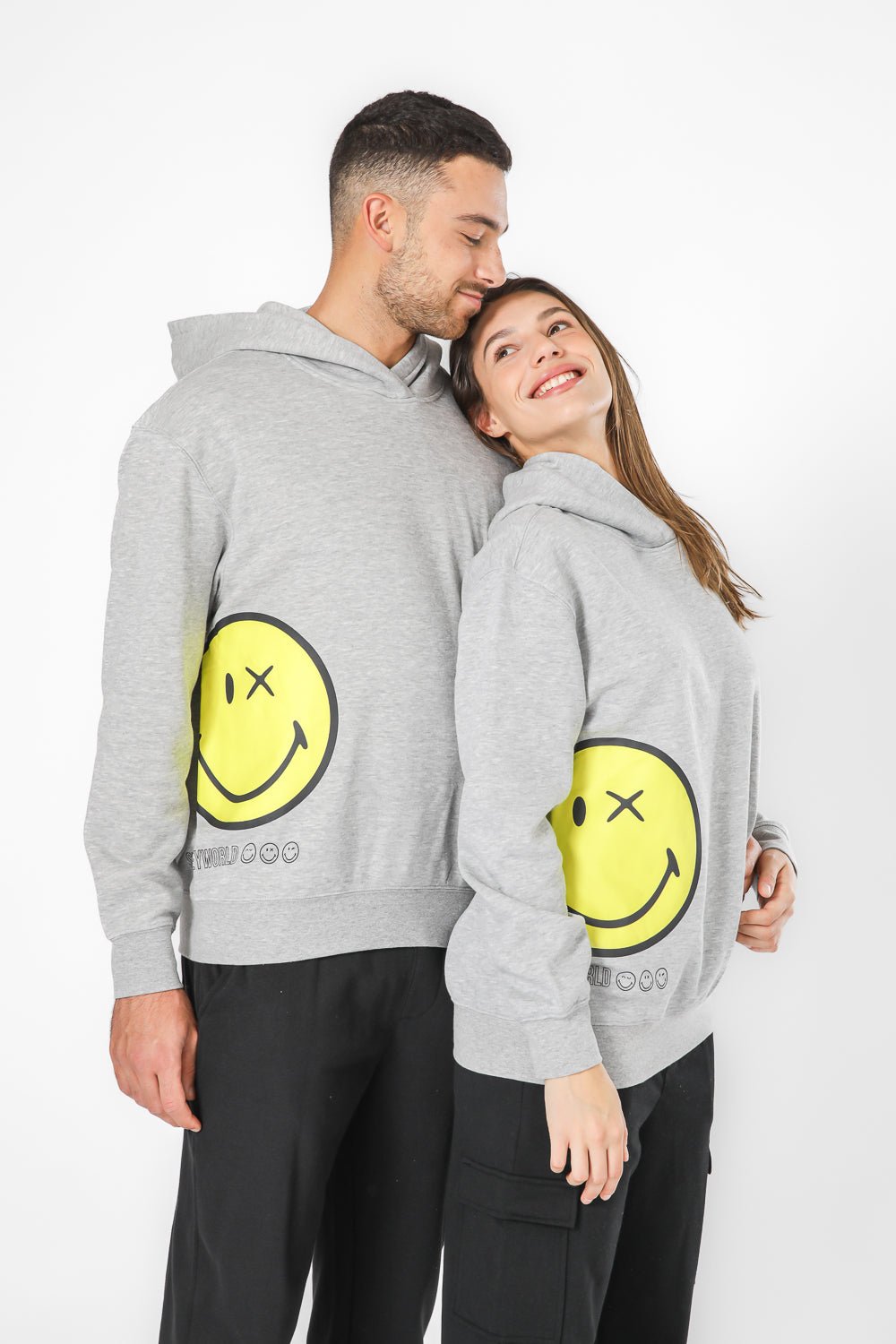 DELTA - סווטשירט קפוצ’ון פוטר יוניסקס ®SMILEYWORLD - MASHBIR//365