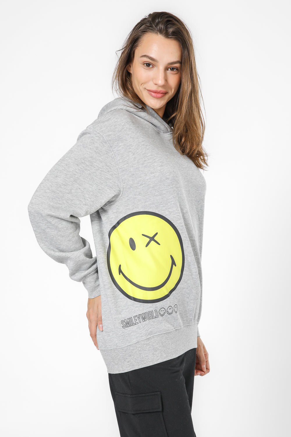 DELTA - סווטשירט קפוצ’ון פוטר יוניסקס ®SMILEYWORLD - MASHBIR//365