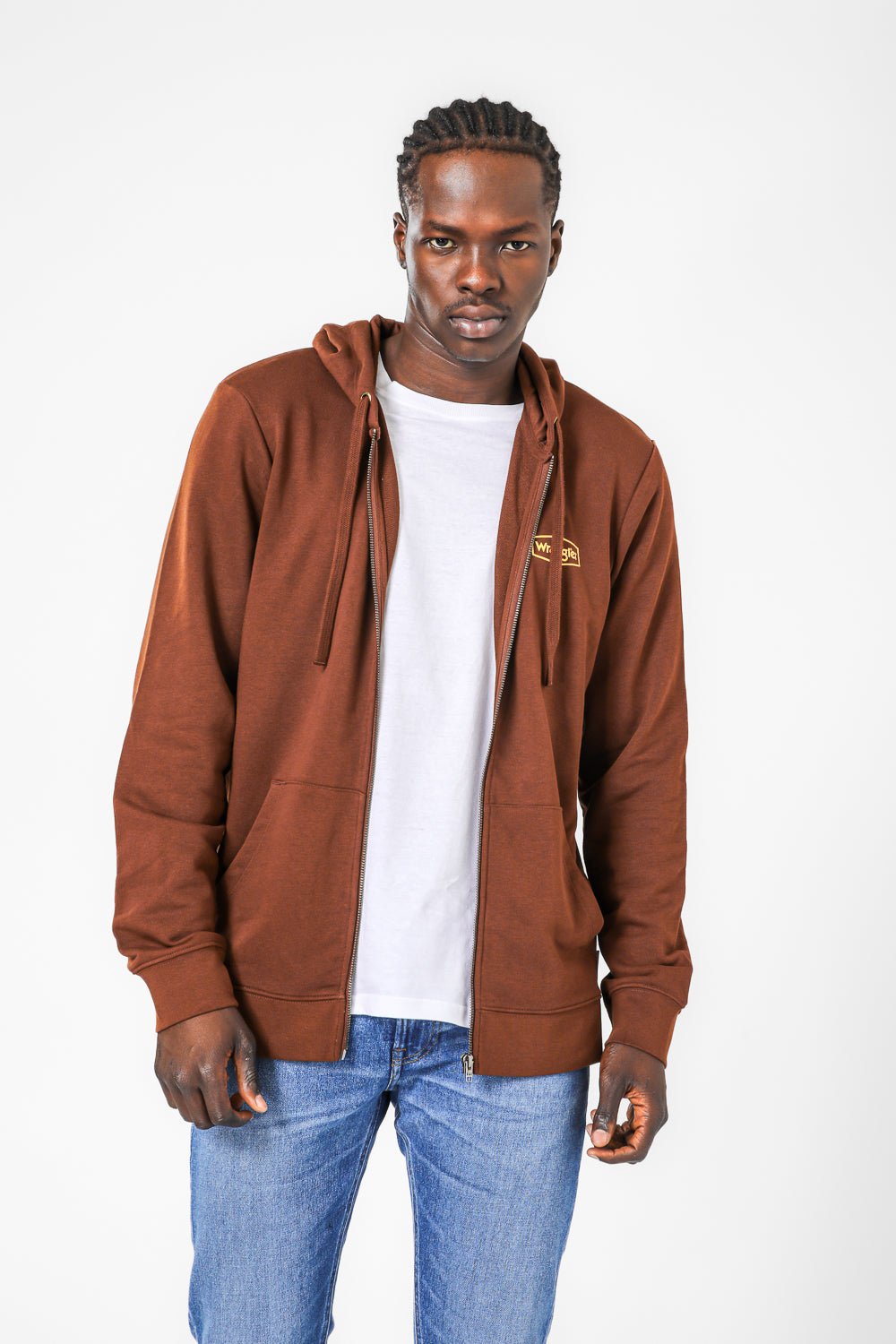 WRANGLER - סווטשירט קפוצ'ון לגבר - MASHBIR//365