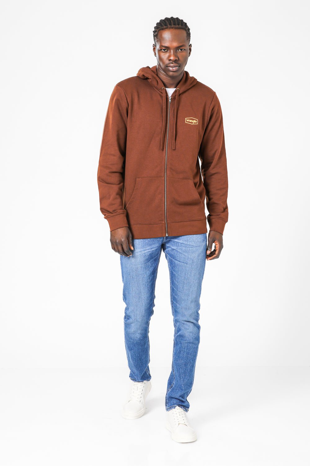 WRANGLER - סווטשירט קפוצ'ון לגבר - MASHBIR//365