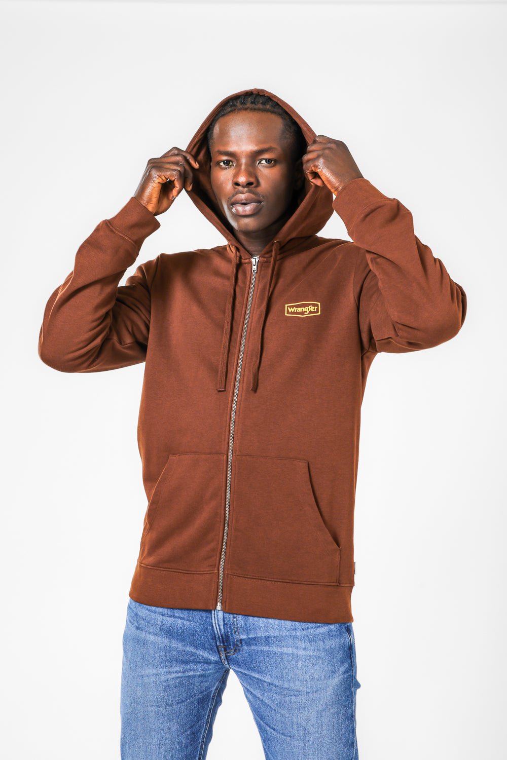 WRANGLER - סווטשירט קפוצ'ון לגבר - MASHBIR//365