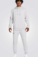 UNDER ARMOUR - סווטשירט קפוצ'ון לגברים בצבע אפור - MASHBIR//365