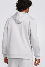 UNDER ARMOUR - סווטשירט קפוצ'ון לגברים בצבע אפור - MASHBIR//365