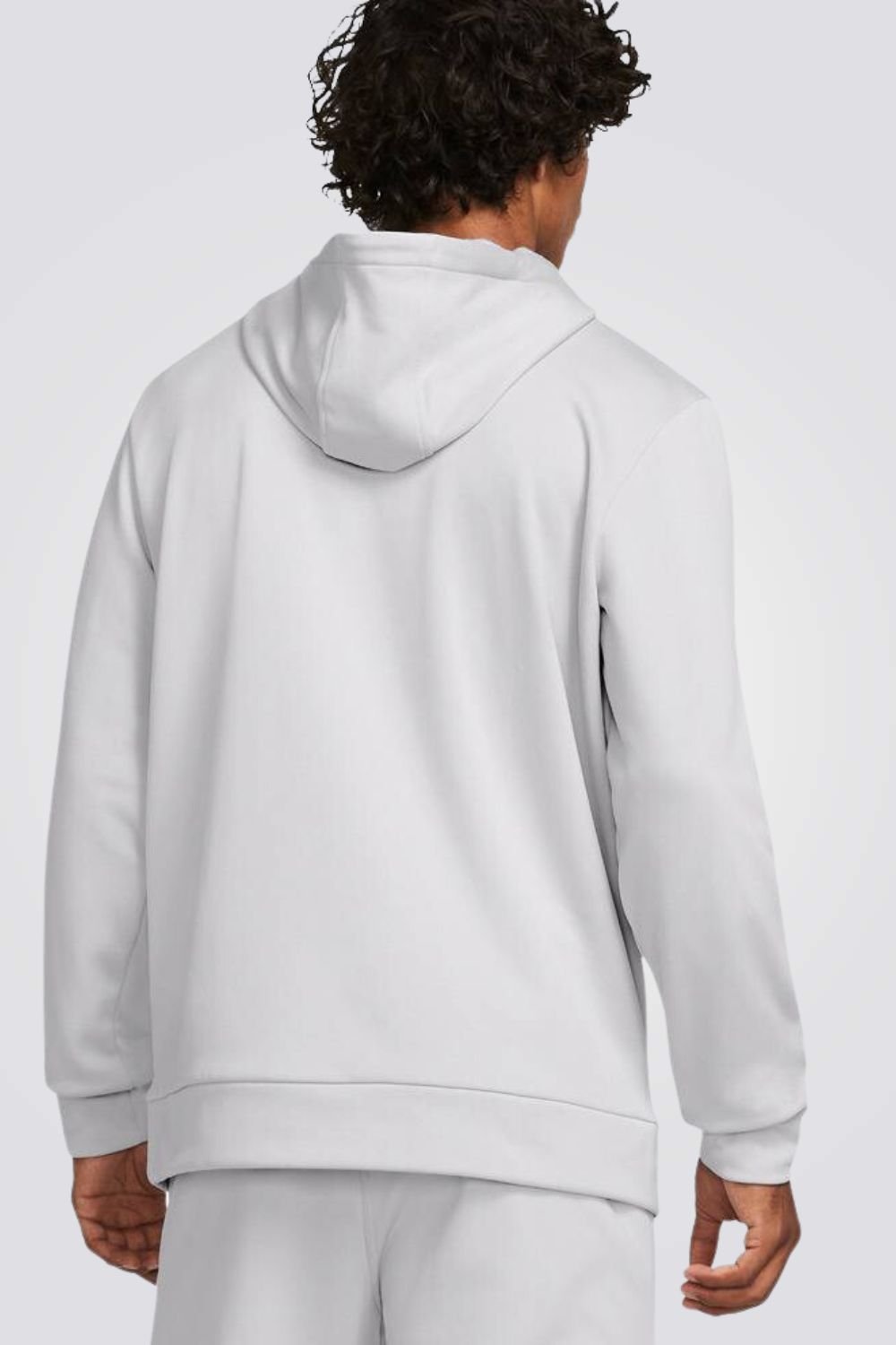 UNDER ARMOUR - סווטשירט קפוצ'ון לגברים בצבע אפור - MASHBIR//365