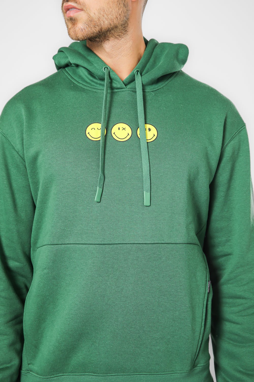 DELTA - סווטשירט קפוצ’ון עם כיס קנגורו פוטר יוניסקס ®SMILEYWORLD - MASHBIR//365