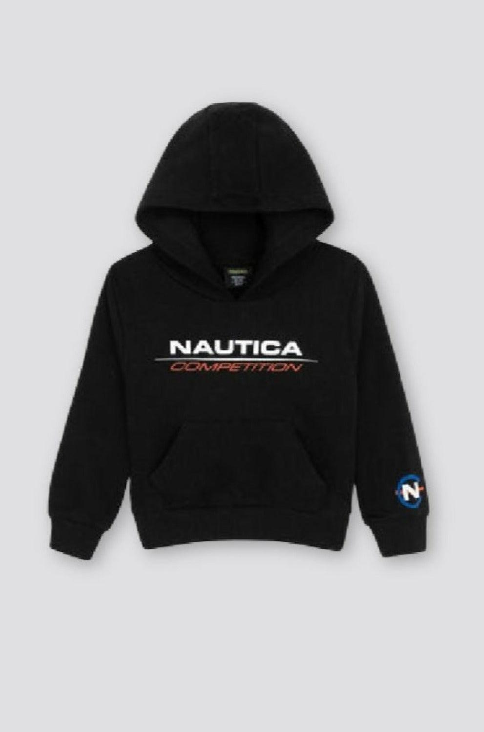 NAUTICA - סווטשירט קפוצ'ון עם לוגו לנערים - MASHBIR//365