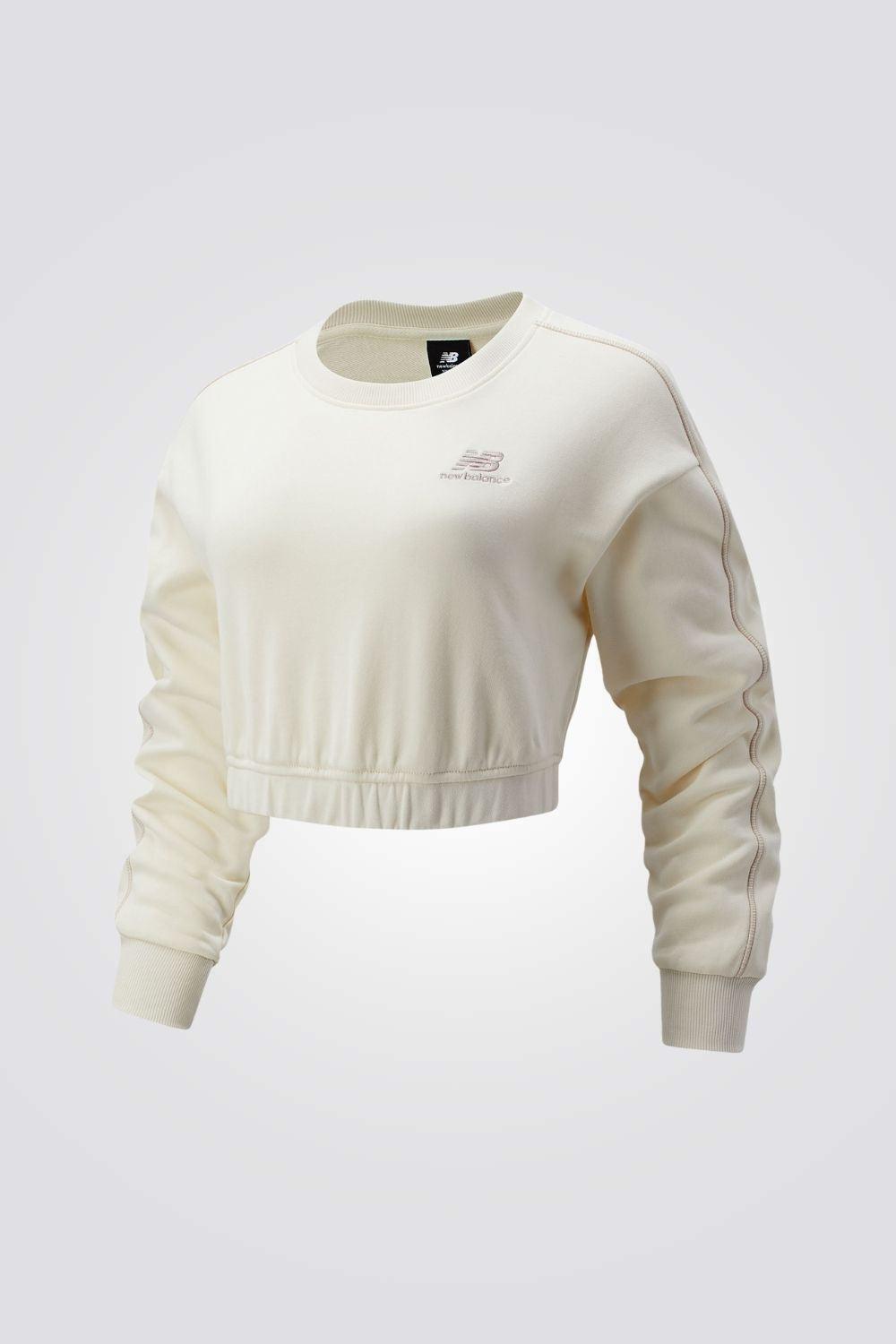 NEW BALANCE - סווטשירט קרופ Athletics Baroque - MASHBIR//365