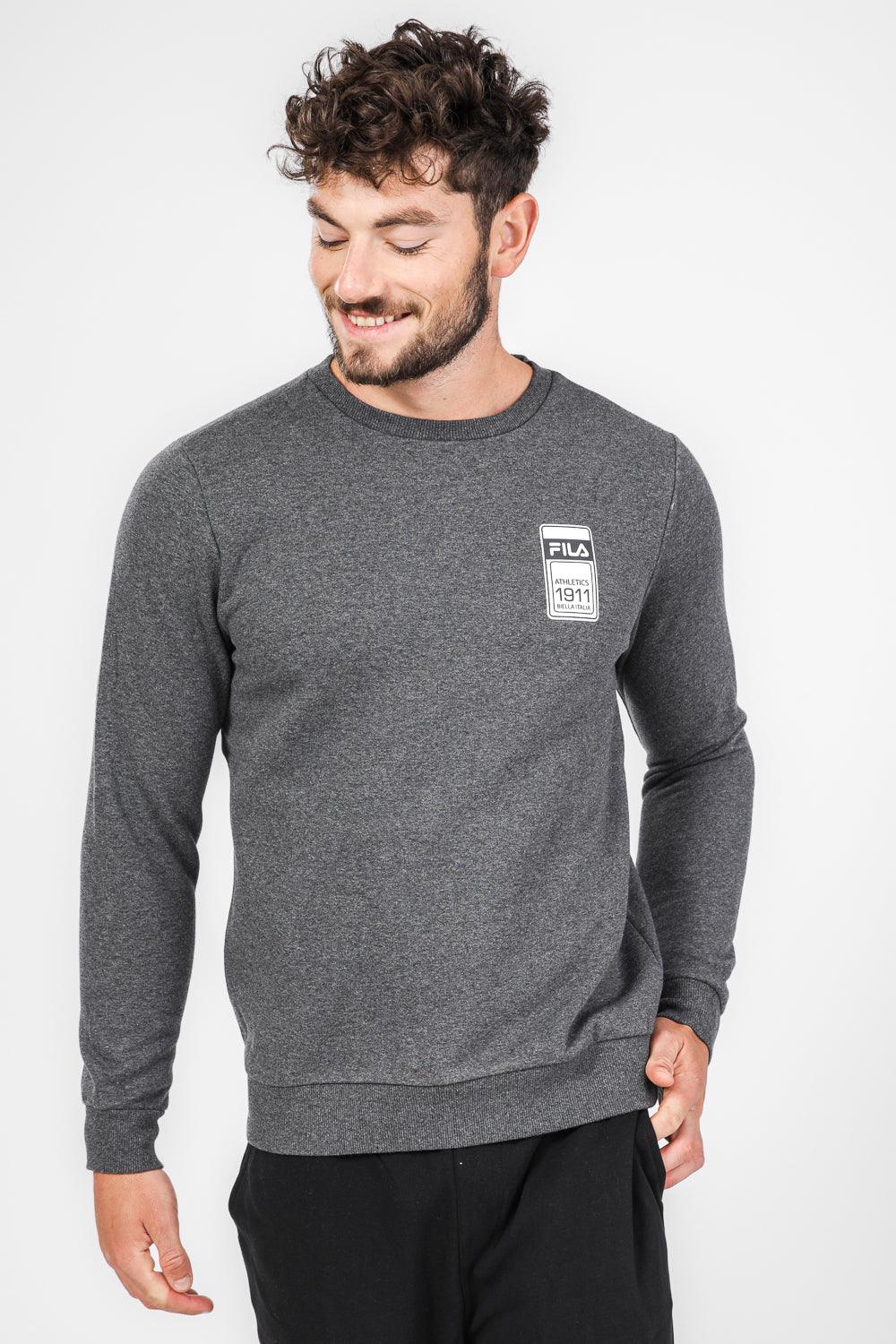 FILA - סווטשירט לגבר בצבע אפור - MASHBIR//365