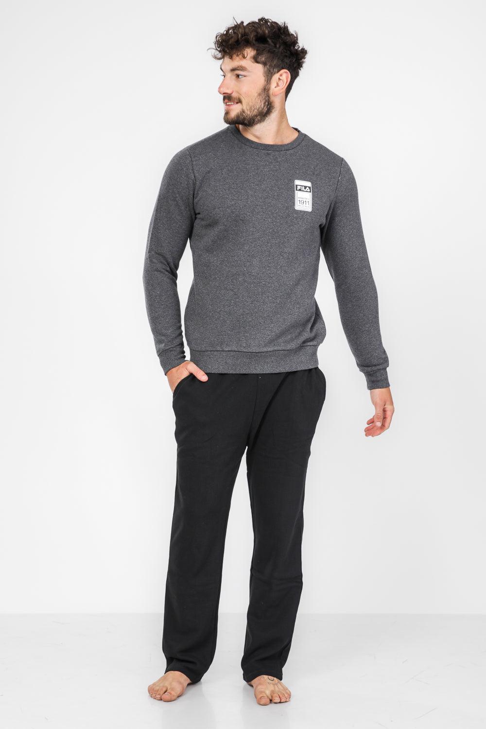 FILA - סווטשירט לגבר בצבע אפור - MASHBIR//365