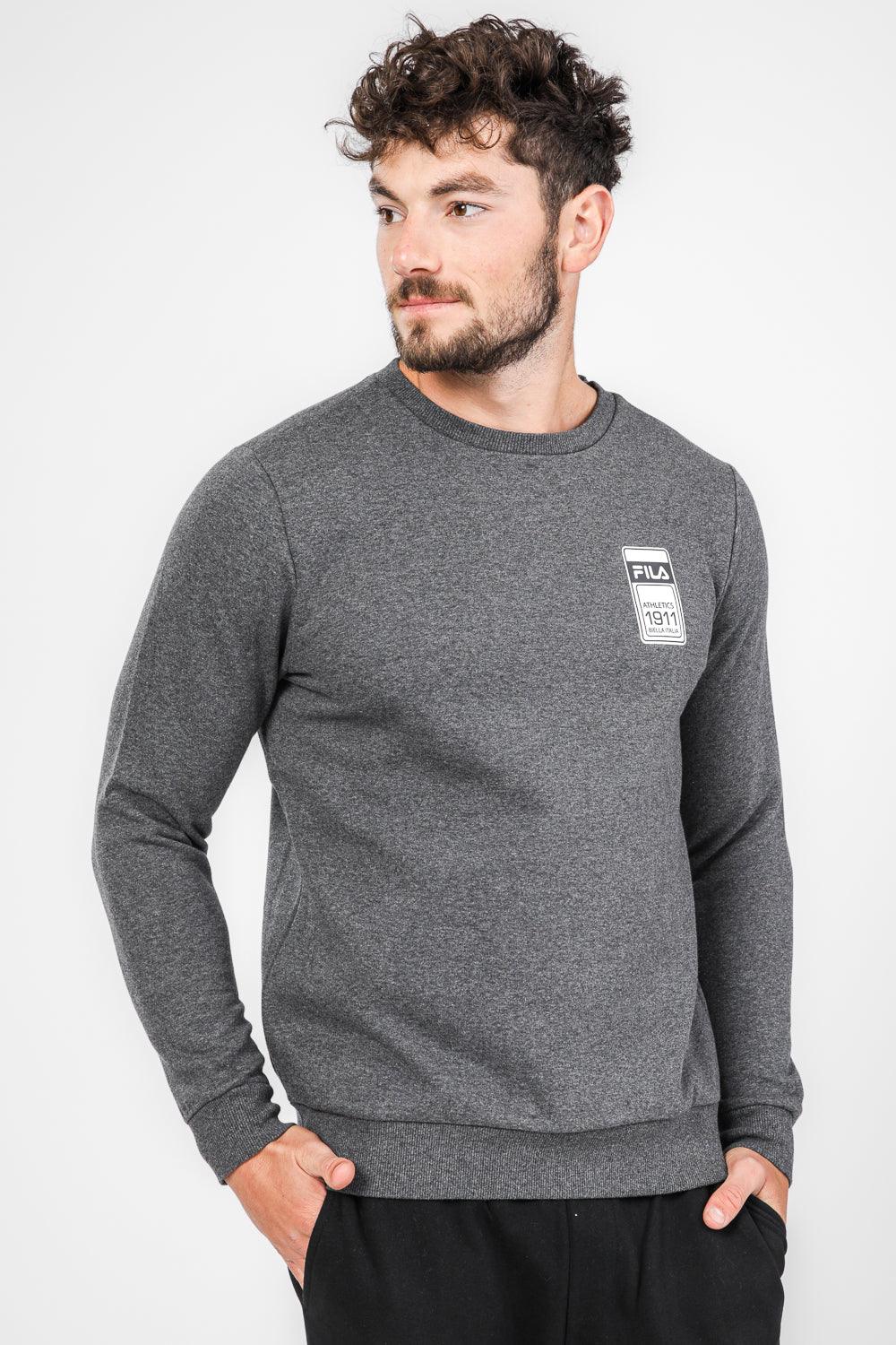 FILA - סווטשירט לגבר בצבע אפור - MASHBIR//365
