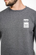 FILA - סווטשירט לגבר בצבע אפור - MASHBIR//365