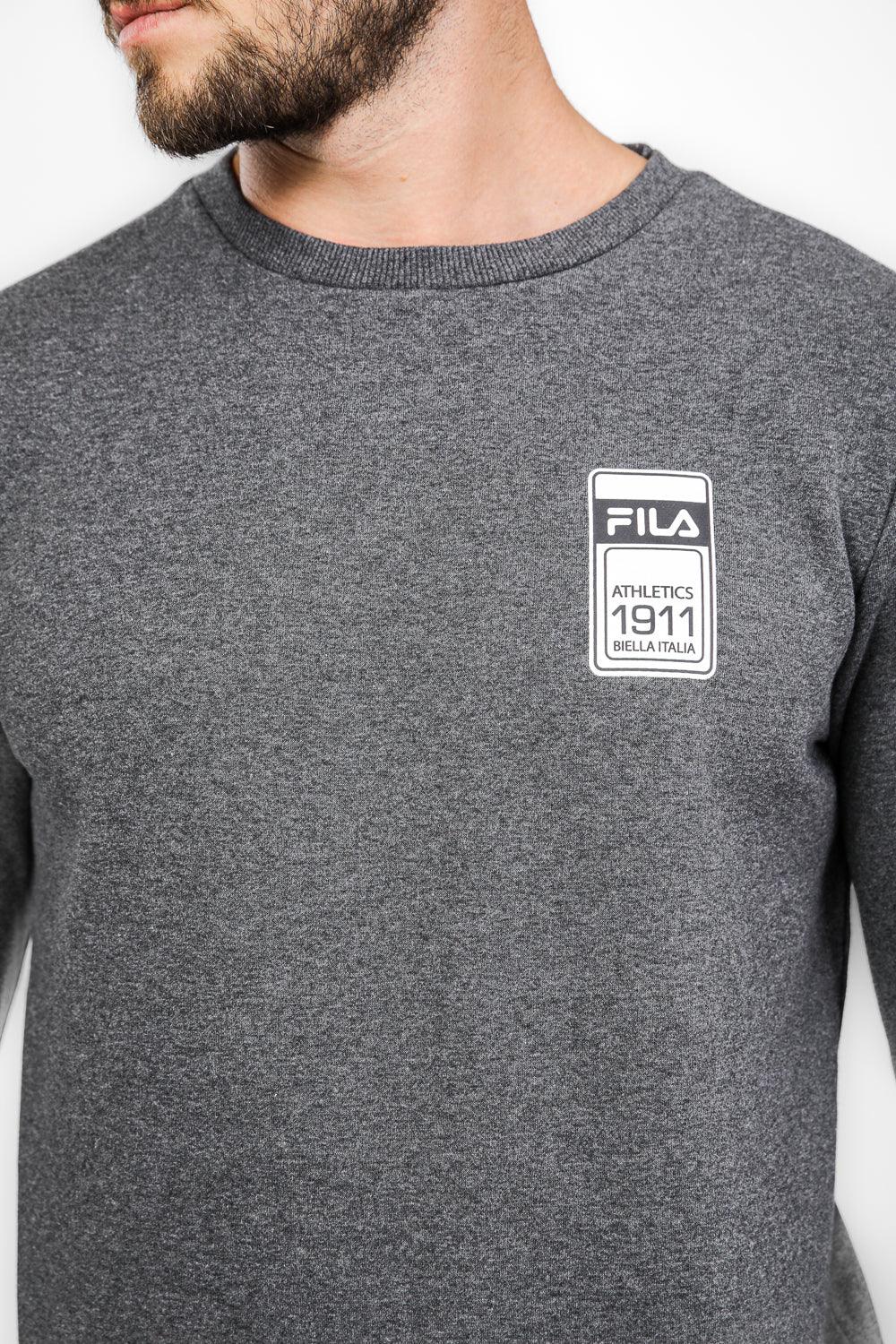 FILA - סווטשירט לגבר בצבע אפור - MASHBIR//365