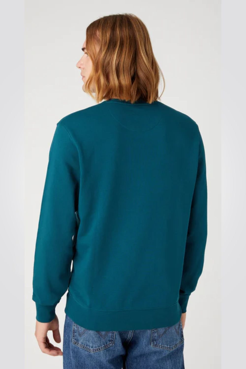 WRANGLER - סווטשירט לגבר בצבע ירוק - MASHBIR//365