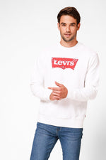 LEVI'S - סווטשירט לגבר בצבע לבן - MASHBIR//365
