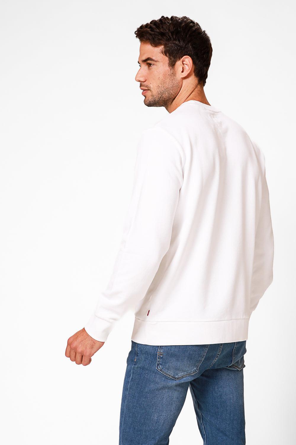 LEVI'S - סווטשירט לגבר בצבע לבן - MASHBIR//365
