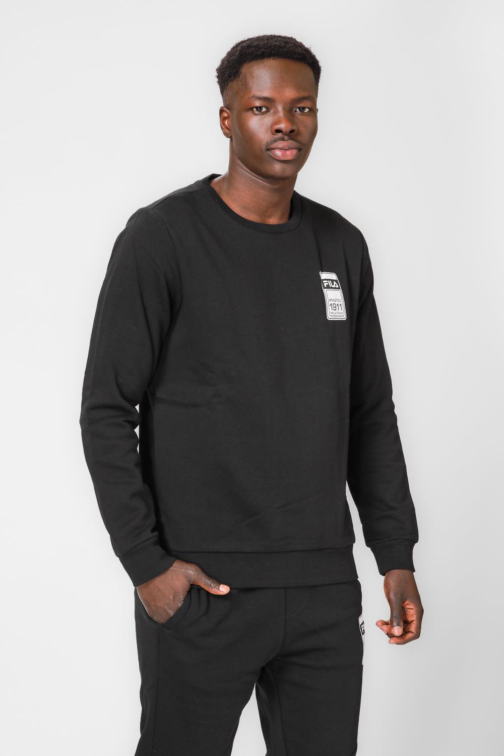 FILA - סווטשירט לגבר בצבע שחור - MASHBIR//365