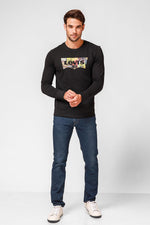 LEVI'S - סווטשירט לגבר בצבע שחור - MASHBIR//365