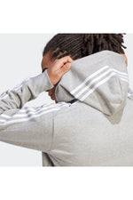 ADIDAS - סווטשירט לגברים 3S FZ בצבע אפור - MASHBIR//365