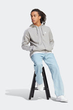 ADIDAS - סווטשירט לגברים 3S FZ בצבע אפור - MASHBIR//365