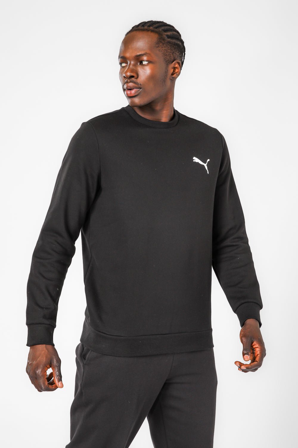 PUMA - סווטשירט לגברים ESS בצבע שחור - MASHBIR//365