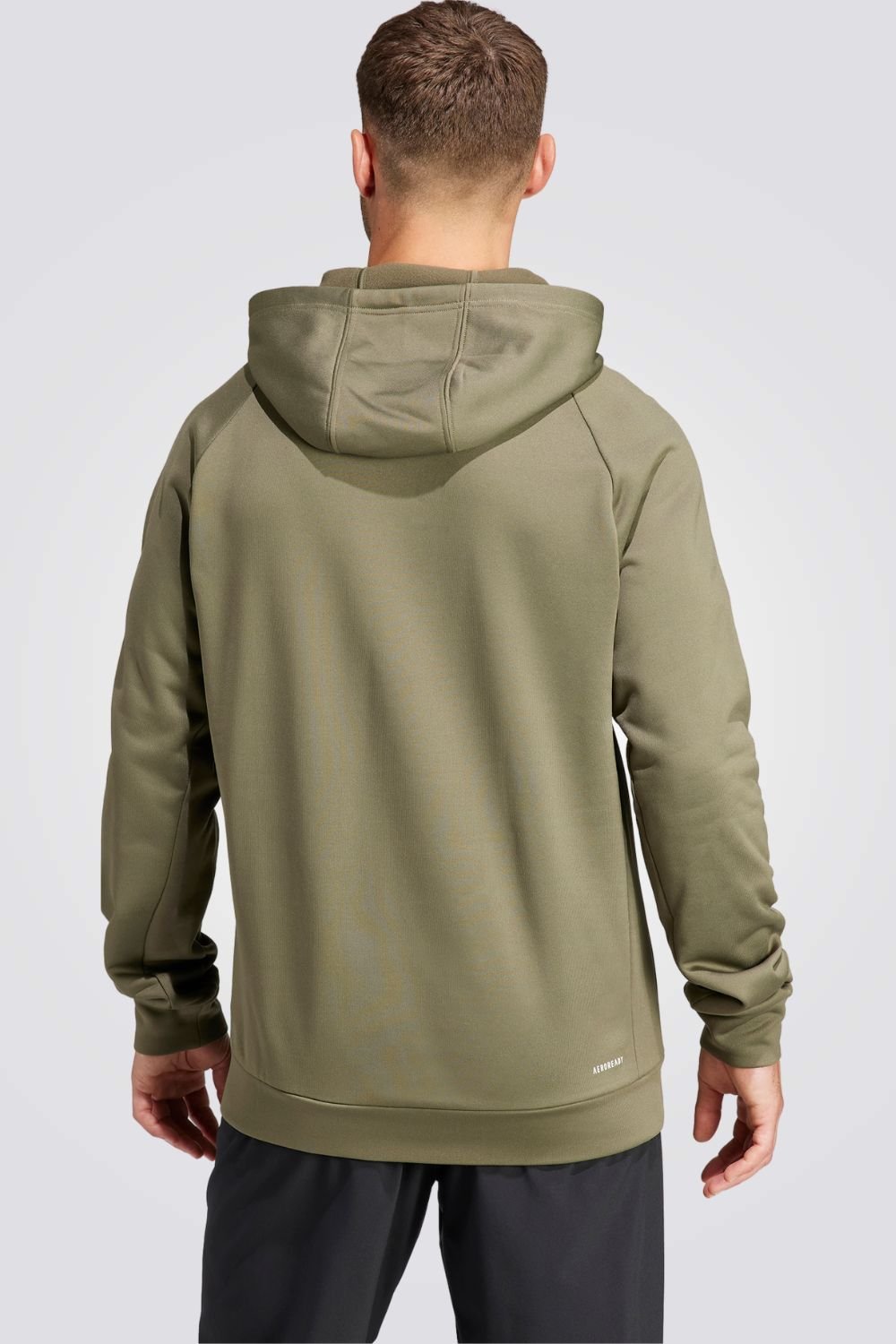 ADIDAS - סווטשירט לגברים GAME AND GO בצבע ירוק זית - MASHBIR//365