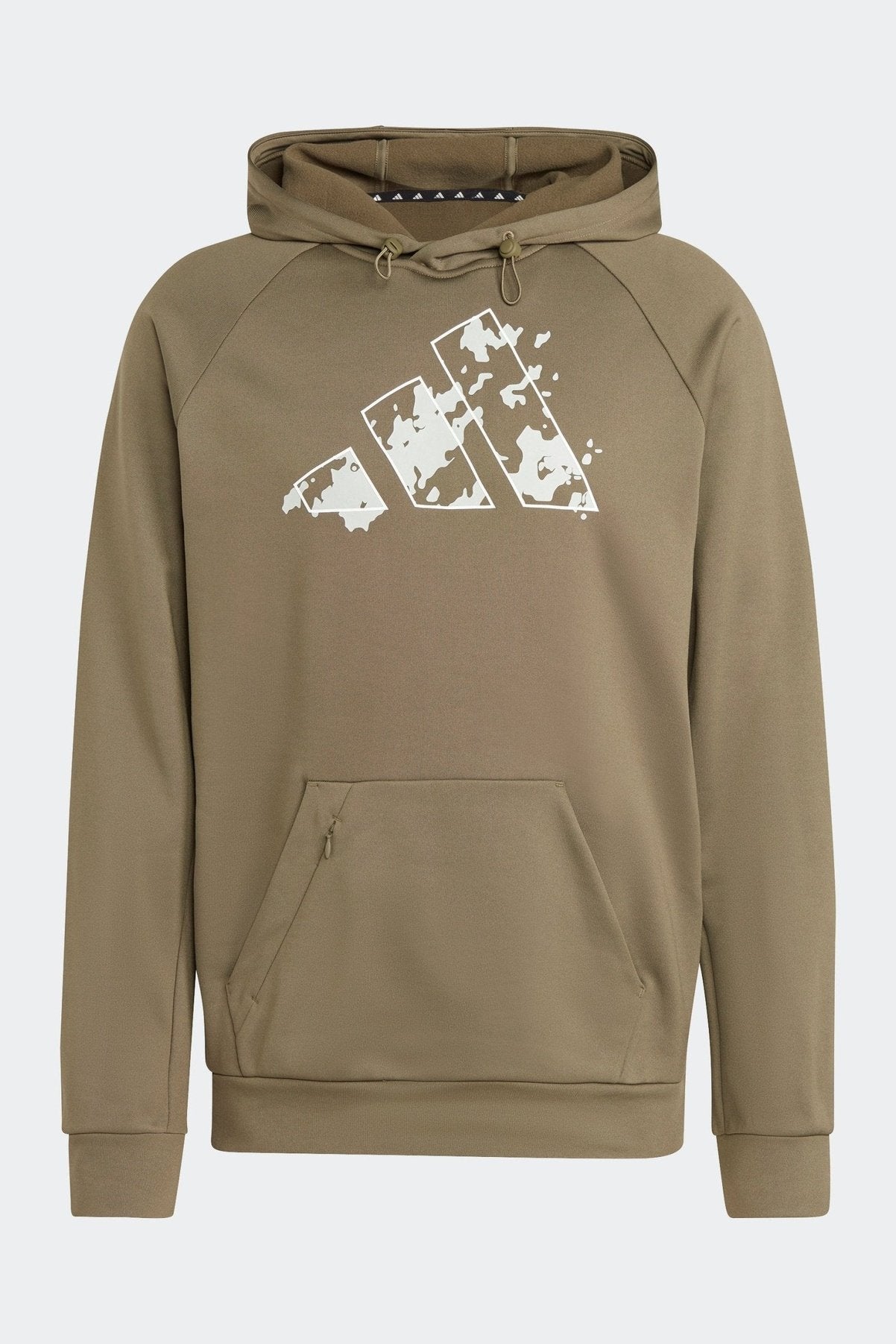 ADIDAS - סווטשירט לגברים GAME AND GO בצבע ירוק זית - MASHBIR//365