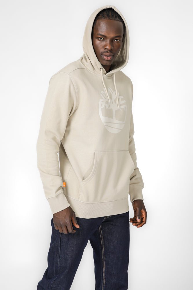 TIMBERLAND - סווטשירט לגברים ISLAND FOSS בצבע בז' - MASHBIR//365