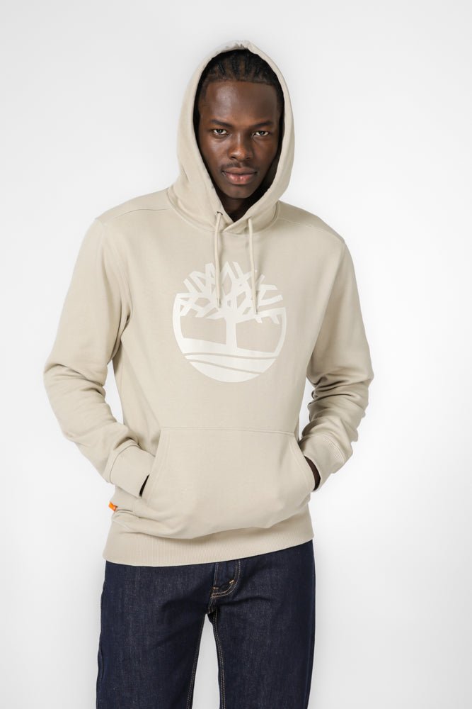 TIMBERLAND - סווטשירט לגברים ISLAND FOSS בצבע בז' - MASHBIR//365