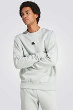 ADIDAS - סווטשירט לגברים Z.N.E. PREMIUM בצבע אפור בהיר - MASHBIR//365