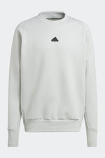 ADIDAS - סווטשירט לגברים Z.N.E. PREMIUM בצבע אפור בהיר - MASHBIR//365