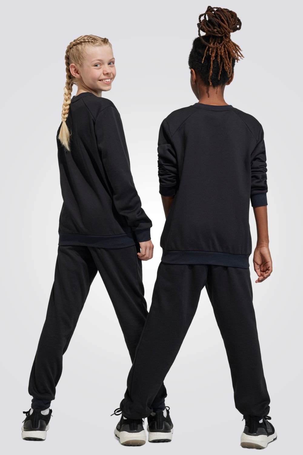 ADIDAS - סווטשירט לילדיםFL TS בצבע שחור אדום ולבן - MASHBIR//365