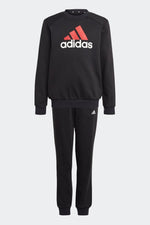 ADIDAS - סווטשירט לילדיםFL TS בצבע שחור אדום ולבן - MASHBIR//365