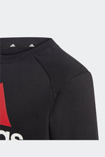 ADIDAS - סווטשירט לילדיםFL TS בצבע שחור אדום ולבן - MASHBIR//365