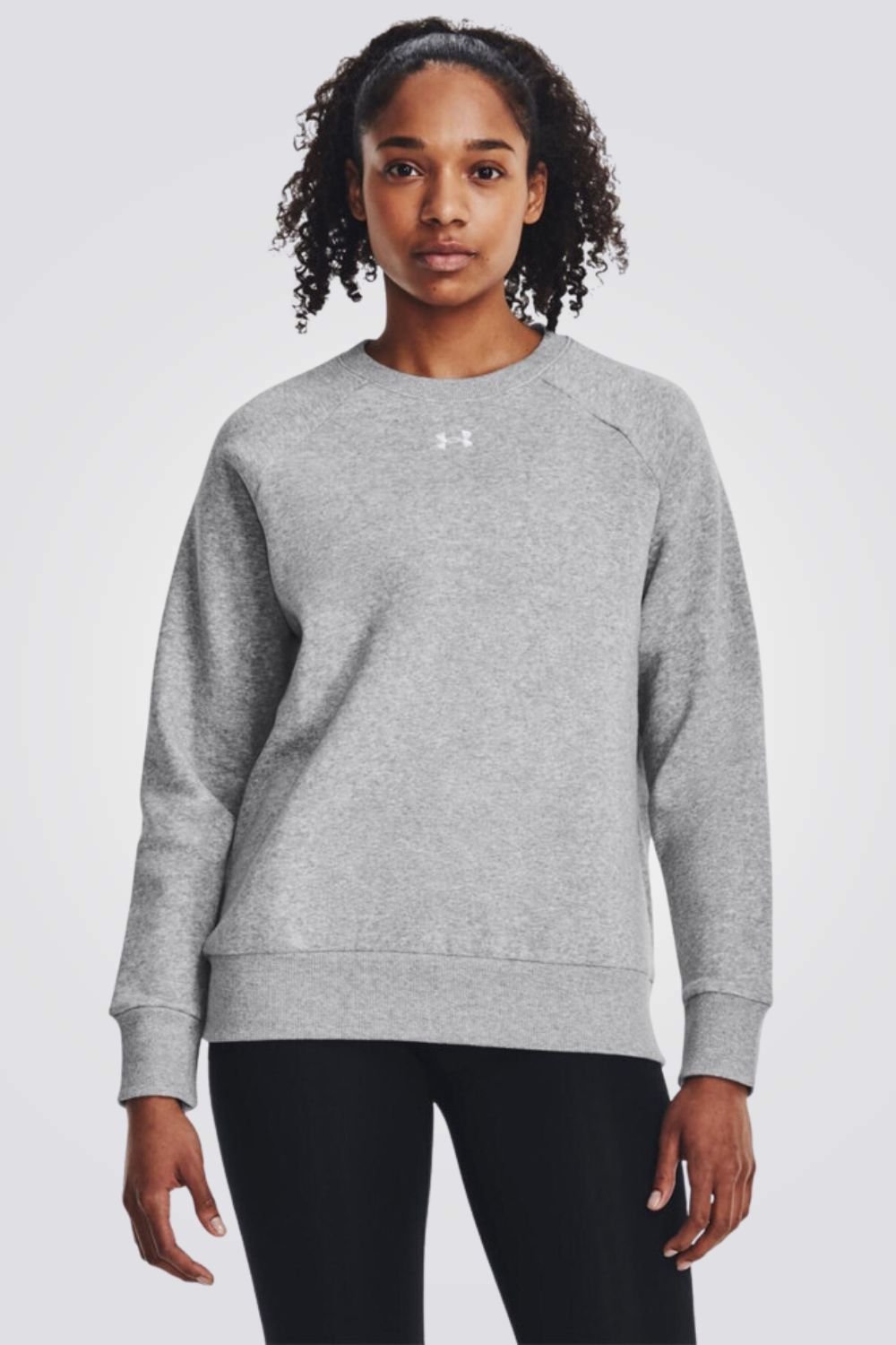 UNDER ARMOUR - סווטשירט לנשים בצבע אפור - MASHBIR//365