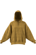 ADIDAS - סווטשירט לנשים EMBOSSED MONOGRAM בצבע צהוב - MASHBIR//365